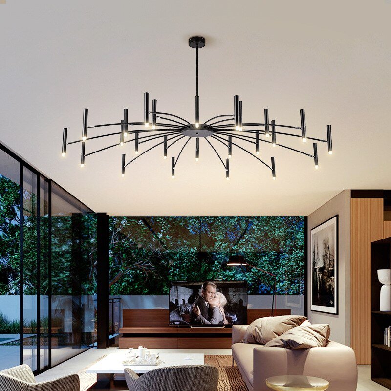 Design Art pendant Chandelier  in the Living room Bedroom Restaurant Nordic indoor led lighting Home Decor Light Fixture 6