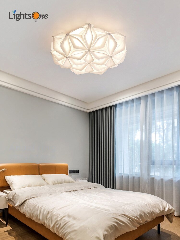 Bedroom ceiling light simple and warm nordic lighting designer room master bedroom ceiling lamp 1