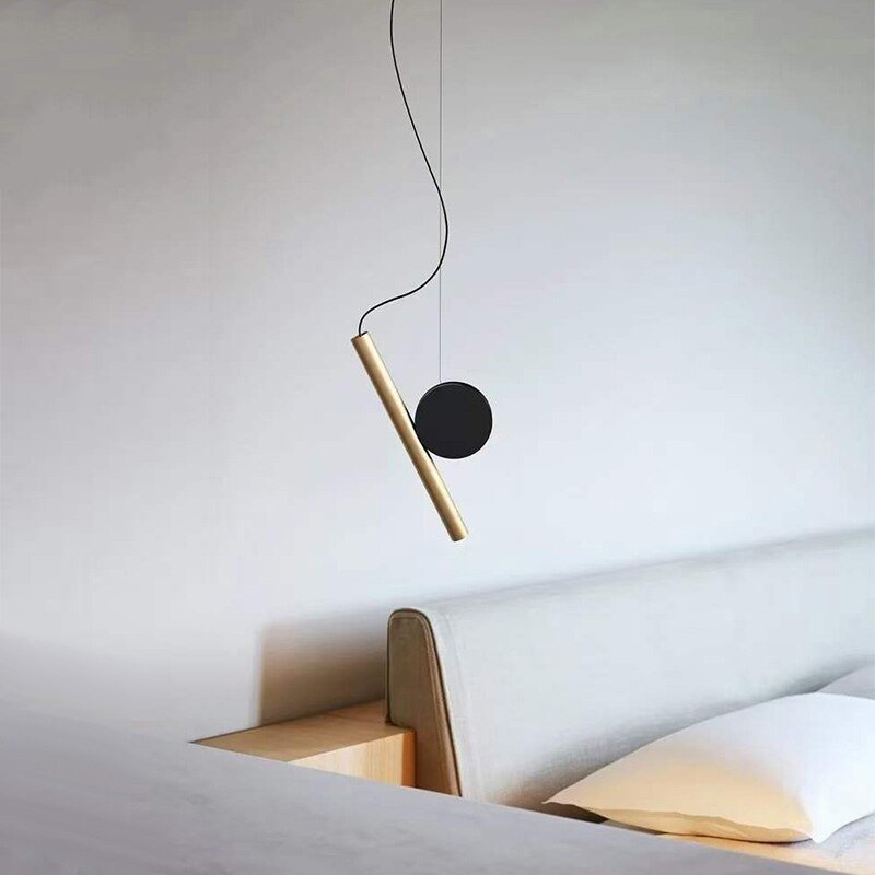 Minimalist Nordic Designer Pendant Lamp for Bedroom Bedside Bar Kitchen Aesthetic Room Decorator Replica Lighting Appliance 2