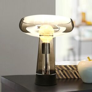 Nordic Led Table Lamp Designer Glass for Living Room Bedroom Desk Decor Light Modern Loft Home Bedside Ins Creative Luminaries 1