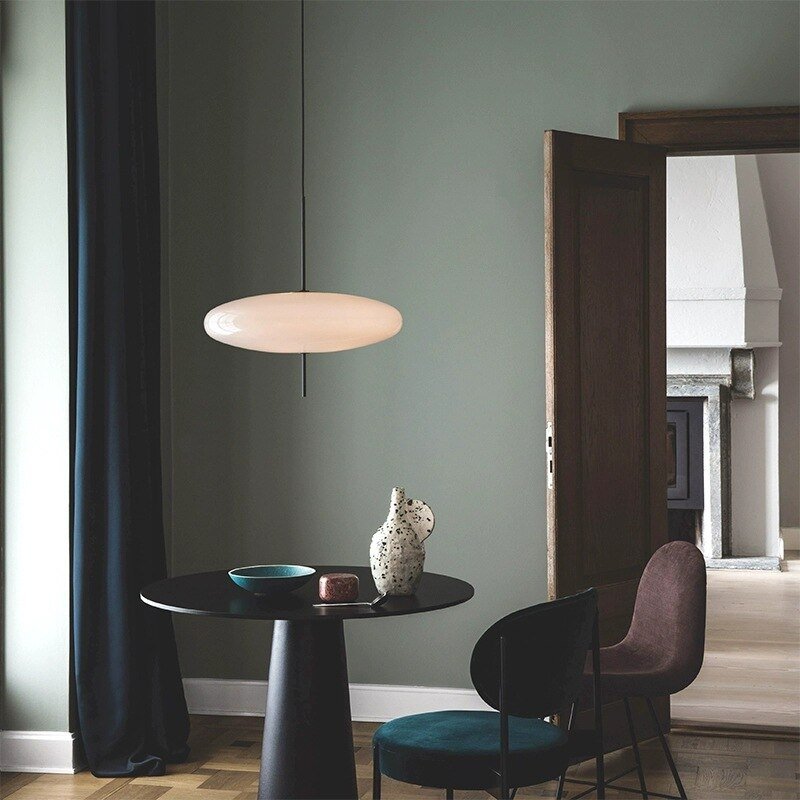 Denmark Designer LED Pendant Light for Bedroom Living Room Nordic Modern UFO Hanglamp Aesthetic Room Decor Lighting Appliance 4
