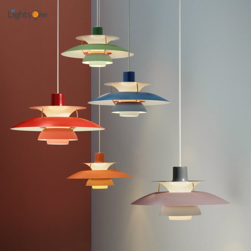 Nordic designer pendant light restaurant lamp post-modern dining bar decorative pendant lamp 1