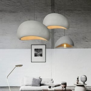 Wabi-sabi Wind Led Ceiling Chandeliers Lustre Atmosphere Lighting Living Dining Room Lights Bedroom Loft Pendant Lamps 1