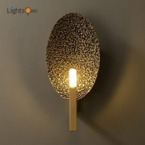 All copper Nordic simple wall light luxury living room creative study bedside hanging lamp decorative wall lamp 1