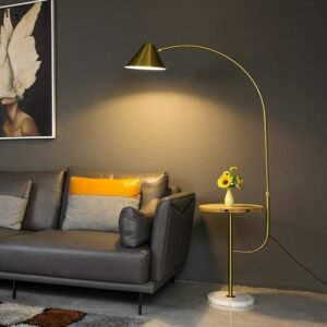 Luxury Modern Fishing Floor Lamp Industrial Decoration Home Metal Iron Art Gold Lustre Bedroom Adjustable Lamp Stand Living Room 1