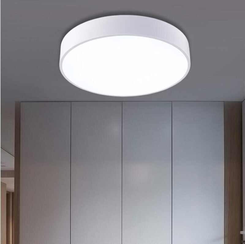 LED Ceiling Light Round Creative Personality Lighting Modern Simple Fashion Ceiling Light For Bedroom Office Balcony Light 3