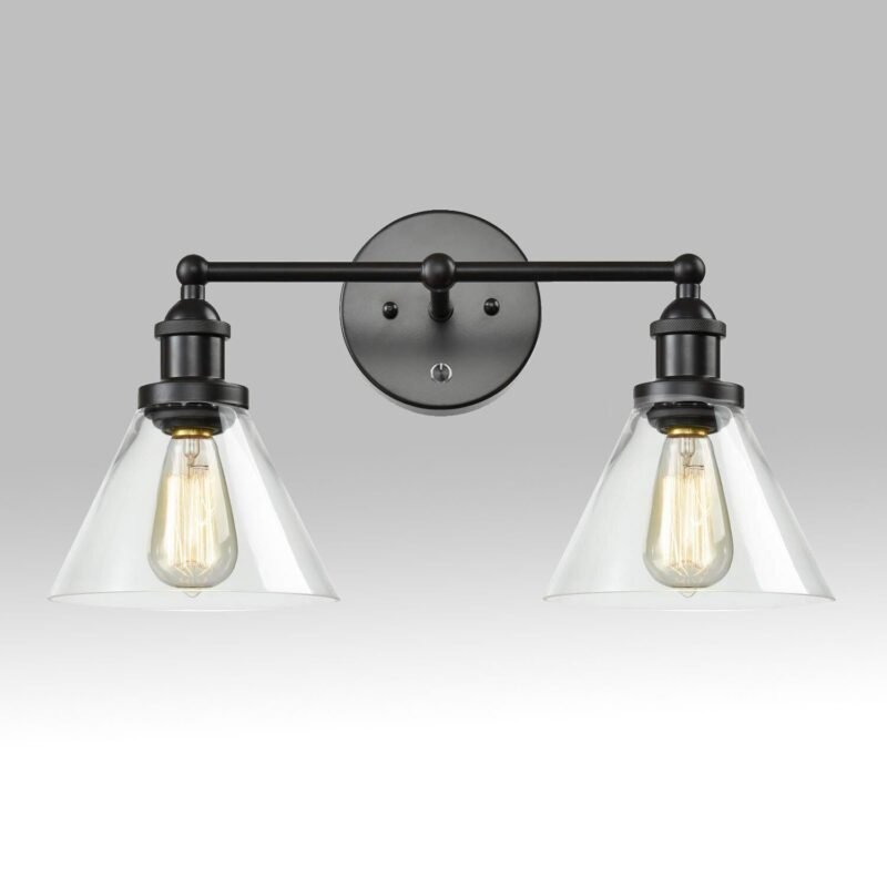Industrial Wall Sconce Loft Retro Wall Lamp Glass Ball Fixtures With Lamps Home Lighting Bar Coffee Store Home Lamp 5