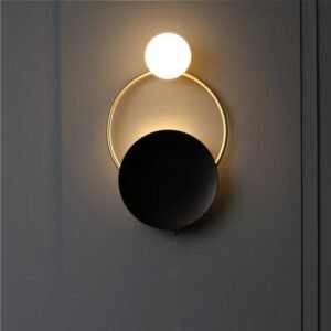 Nordic Apply Led Wall Lamp Mirror The Wall Stickers Design For Dressing Table Bedside Bathroom Lighting Home Decor Indoor Sconce 1