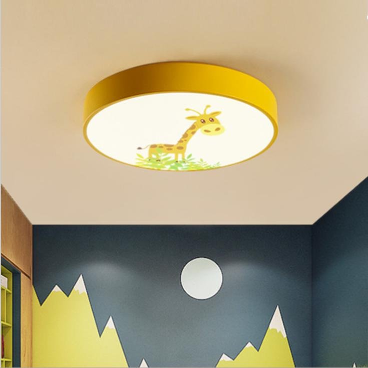 New Cartoon Led Ceiling Light For Living Room  Animal Led Panel Light Lamp For Children's Room   Light Fixture Mounted Home Deco 3