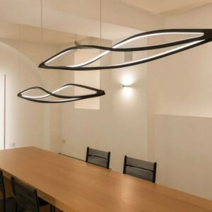 Nordic Designer Led Aluminum Pendant Light Living Dining Room Decor Lamp Bedroom Hanging Lighting Fixtures Luminair 1