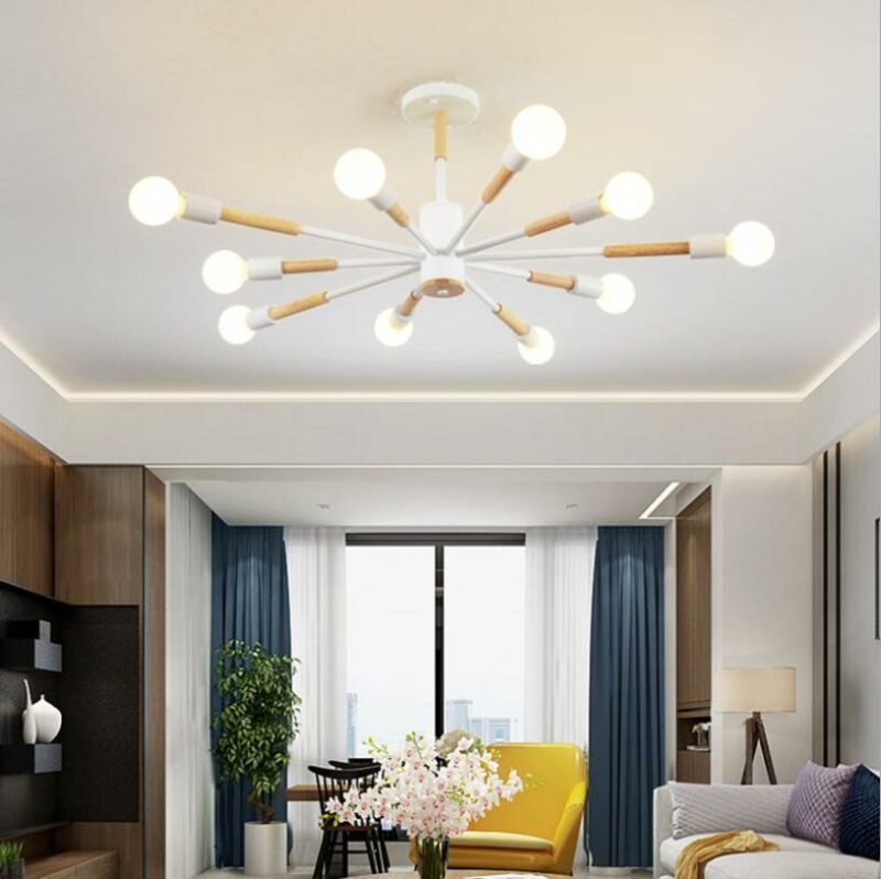 New magic bean Chandelier lighting For  living room lamp  luxury designer art led Hang lamp For  Home  Bedroom Decor Fixture 2
