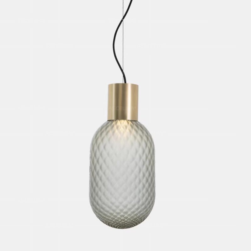 Nordic LED Glass Pendant Lamp Fixture Glass Lampshade Led Bedroom Living Room Kitchen Dining Restaurant Home Decor Hanging Light 4