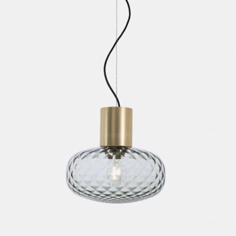 Nordic LED Glass Pendant Lamp Fixture Glass Lampshade Led Bedroom Living Room Kitchen Dining Restaurant Home Decor Hanging Light 5