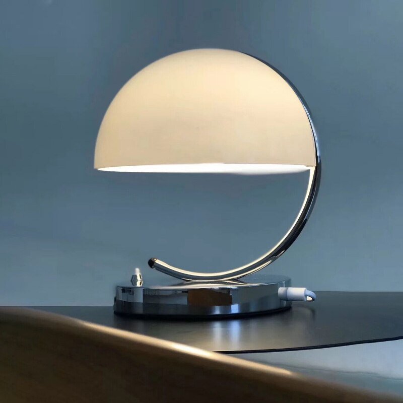 Creative Mushroom Minimalist Table Lamp Bedroom Bedside Lamp Modern Room Deco Desk Lamp Office Study Reading Lighting Fixtures 3
