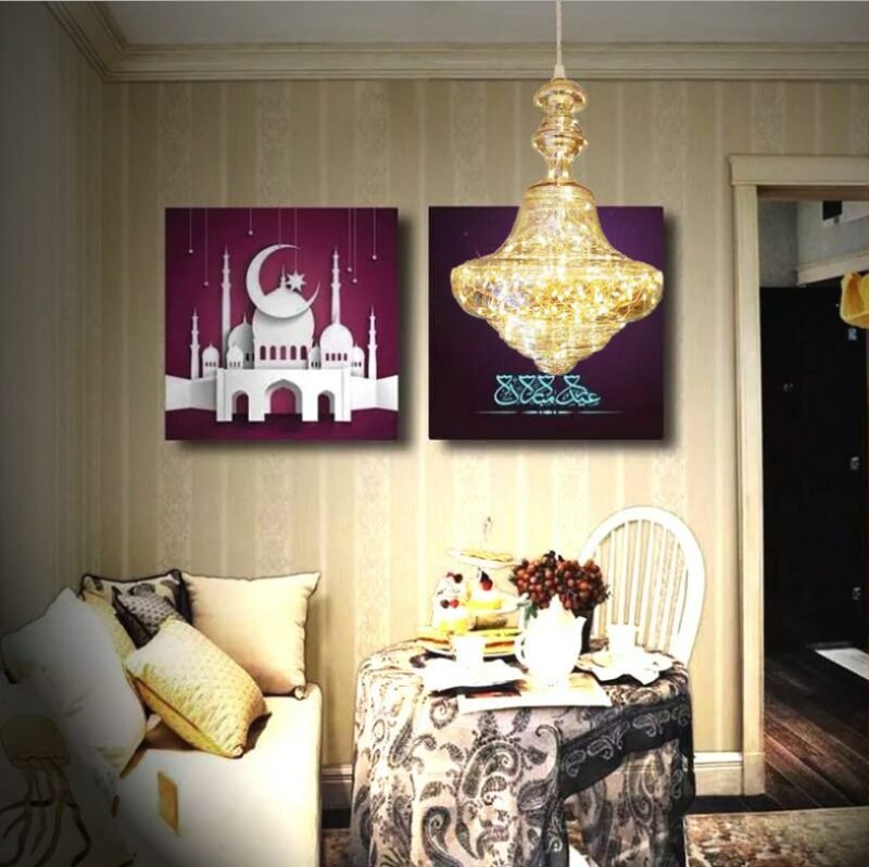 Nordic glass Pendant Light For Living Room lighting  Moroccan  LED star Hanging lamp  For cafe casual tea restaurant Lights 4