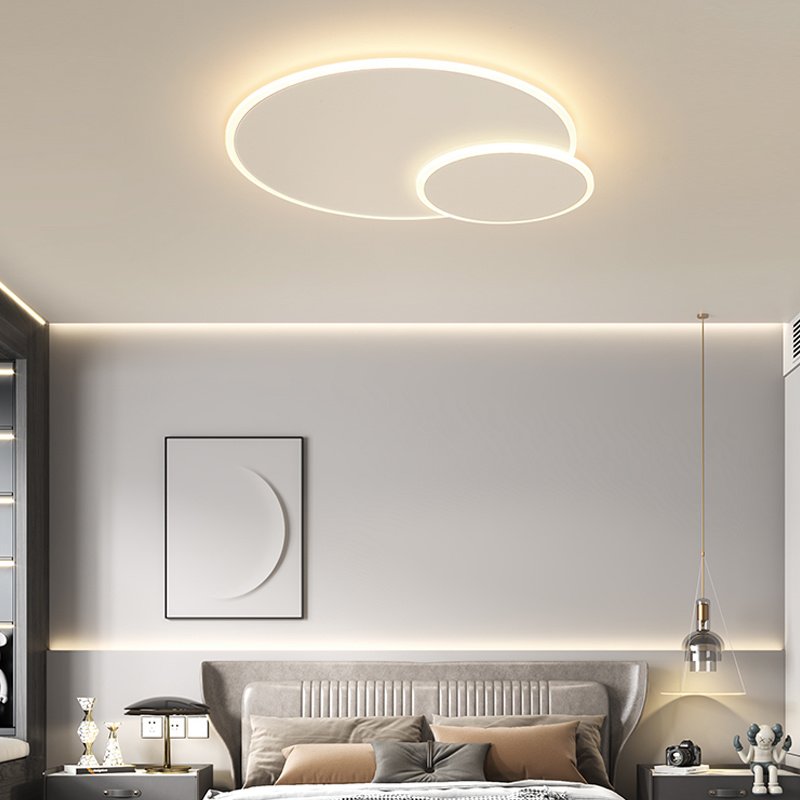 LED Ceiling Lamp Modern Ultra-thin Double Circular Shape Ceiling Light For Bedroom Living Room Indoor Lighting Ceiling Fixture 4