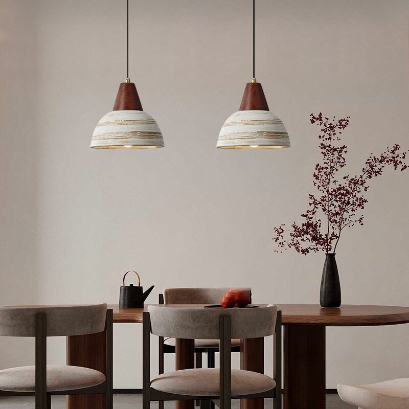 Modern Pendant Light E27 Hanging Lamps For Home Decoration Ceramics Lustre Lighting Fixture Bedroom Kitchen Dining Room Lamp 6