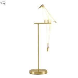 Nordic Individual Paper Cranes Table Lamp Led Bird Lamp Modern Minimalist Decorative Desk Light Bedroom Bedside Lamp Living Room 1