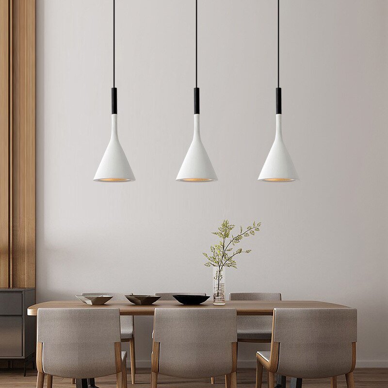 Modern Pendant Lights Nordic Designer Resin Hanglamp For Bedroom Dining Room Bar Wabi-sabi Decor Home E14 Luminaire Suspension 3