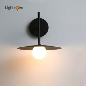 Minimalist bedroom bedside wall lamp designer industrial style living room background aisle staircase wall light 1