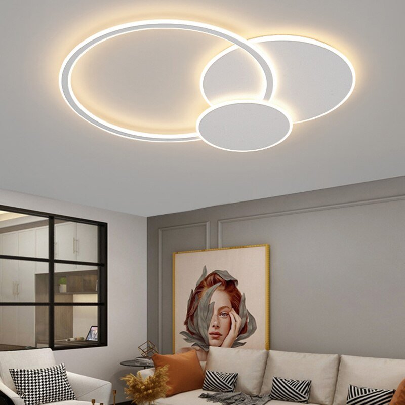 Modern Ceiling Lights Ultra-thin LED Ceiling Lamps Indoor Lighting For Living Dining Room Bedroom Ceiling Lighting Fixtures Lamp 2