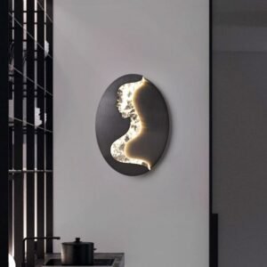 Modern Designer Wall Light for Living Room Bedroom Creative Luxury Aisle Background Bathroom Decor Mirror Lighting Luminaria 1