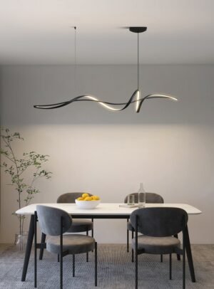 LED Creative Pendant Lamp Simple Modern Designer Minimal Bar Table Lamp Personality Italian Dining Room Lamp 1