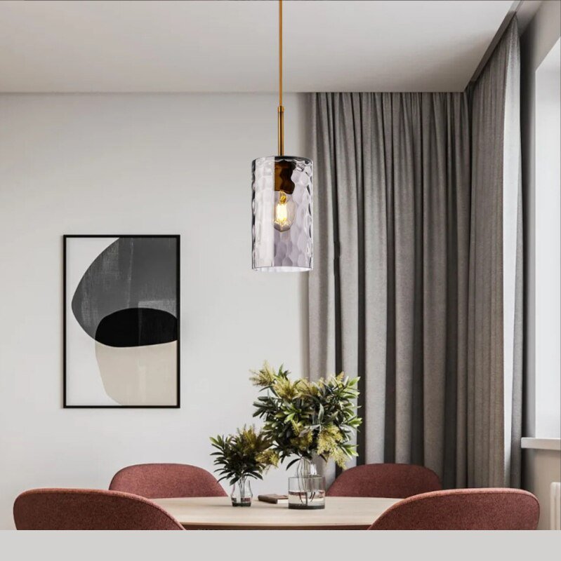 Modern LED Hanging Lamps Living Room Pendant Light Fixture Nordic Kitchen Dining Restarurant Glass Lighting Luminaire Suspension 5