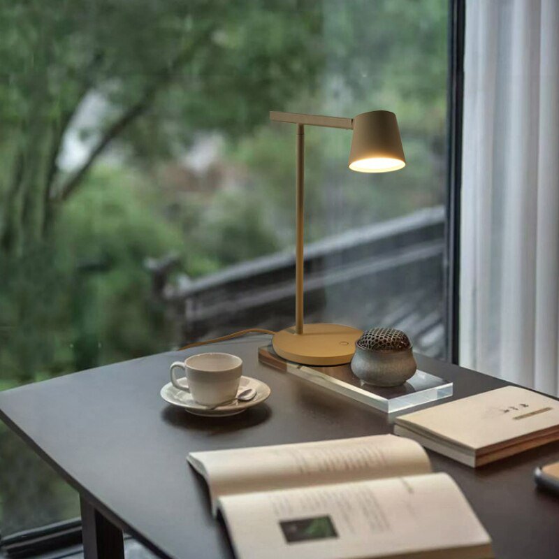 Denmark Designer Minimalist Desk Lamp for Study Reading Bedroom Bedside Table Lamp Aesthetic Room Decorator Lighting Appliance 3