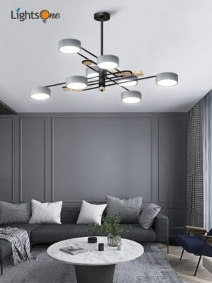 Nordic modern lamp minimalist living room dining room chandelier 1