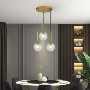 LED Nordic Glass Ball pendant light For Home Dining Room Indoor Modern pendant lamp Hotel Lobby Decor Stairs Hanging Lamp E27 1