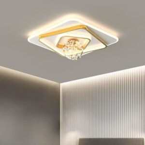 New Bedroom lamp led ceiling lamp modern simple round square home room restaurant creative personality Nordic lamps 1