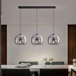 LED Glass Pendant Light light luxury pendant Lamp Deco Nordic Hanging Light Fixtures Bedroom Modern Luminaire Suspension lamp 1