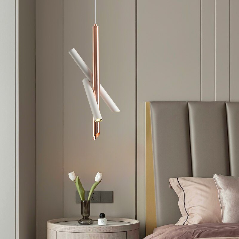 Wabi-sabi Decoration LED Pendant Light for Kitchen Bedroom Living Room Aesthetic Room Decorator Lighting Appliance Chandeliers 4