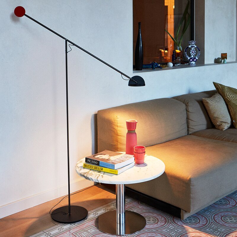 Nordic simple living room art floor lamp coffee shop villa bedroom designer floor light 4