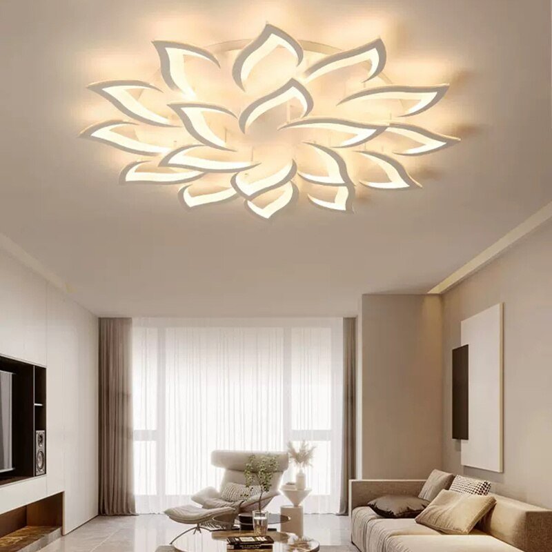 Modern Led Ceiling Lamp Nordic Art Decoration Ceiling Light Led Home Surface Mounted For Bedroom Living Room Lighting Fixtures 2