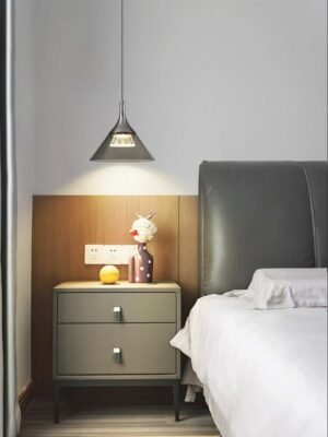Nordic bedroom bedside pendant light Simple restaurant Bar creative personality New light luxury acrylic pendant lamp 1