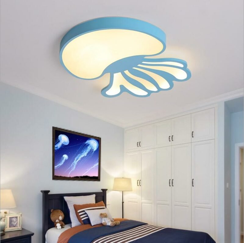 New Jellyfish led ceiling lamp For children's room lamp bedroom lamp cartoon kindergaten Ceiling light 3