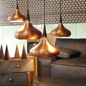 Orient Pendant light post-modern wood industrial hanging lamp Danish minimalist aluminum Bar dining room bedroom pendant light 1