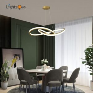 Designer style living room dining room chandelier light luxury simple artistic special-shaped lamps 1