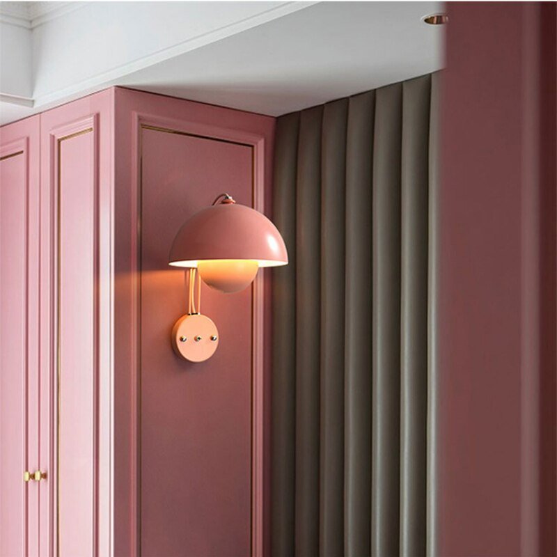 Danish Designer Modern Wall Light Simple Creative Living Room Bedroom Kitchen Bar Bedside Corridor Home Decor Ins Nordic Lamp 4