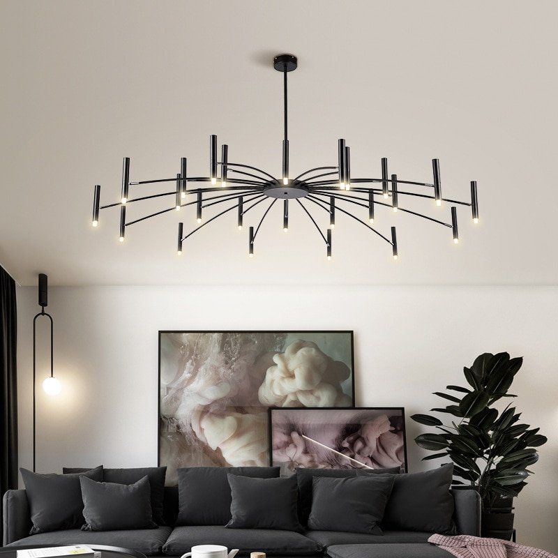 Design Art pendant Chandelier  in the Living room Bedroom Restaurant Nordic indoor led lighting Home Decor Light Fixture 1
