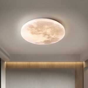 Moon ceiling light New Universe moonscape lustre salon For Bedroom Design Style Lamp Background Indoor Decor kids ceiling light 1