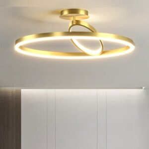 Modern round LED Ceiling Lamp Nordic Home decor Bedroom Kitchen Island Dining table indoor Lighting fixture hanging Lamp 96~260V 1