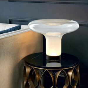 Mushroom Table Lamps modern glass Table Light for Bedside Living Room Table Living Room Sofa Bedroom Study Living Room designer 1