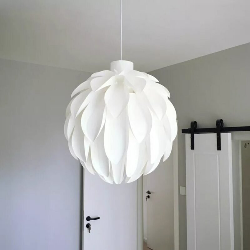 Modern white pendant light pinecone Norm 12 Pendant Light for dining room kitchen creative restaurant acrylic suspension lamp 4