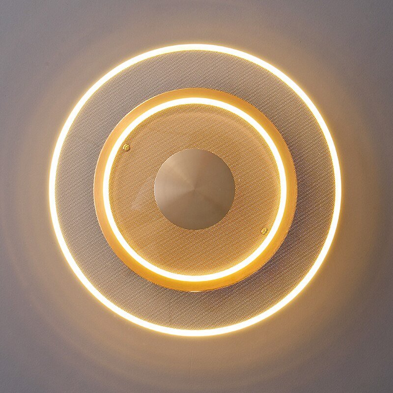 Gold Modern LED Ceiling Light for Room Decoration Bedroom Kitchen Bar Lamp Acrylic Flying Saucer Lighting Applicance Chandelier 5