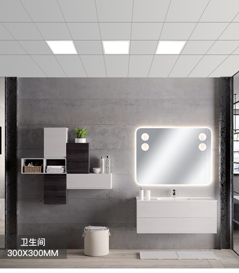 led integrated ceiling light kitchen bathroom toilet toilet embedded ceiling light ceiling aluminum gusset light fixture 5