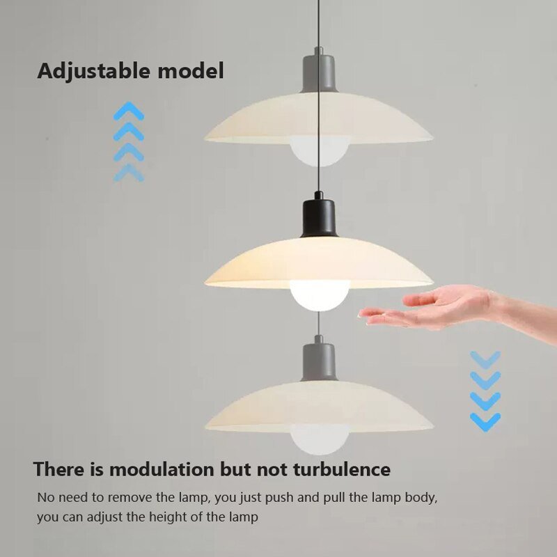 LED Minimalist Pendant Lamp Modern Led Hanging Suspension Living Study Bar Dining Room Bedroom Lighting Home Decor Furniture 5