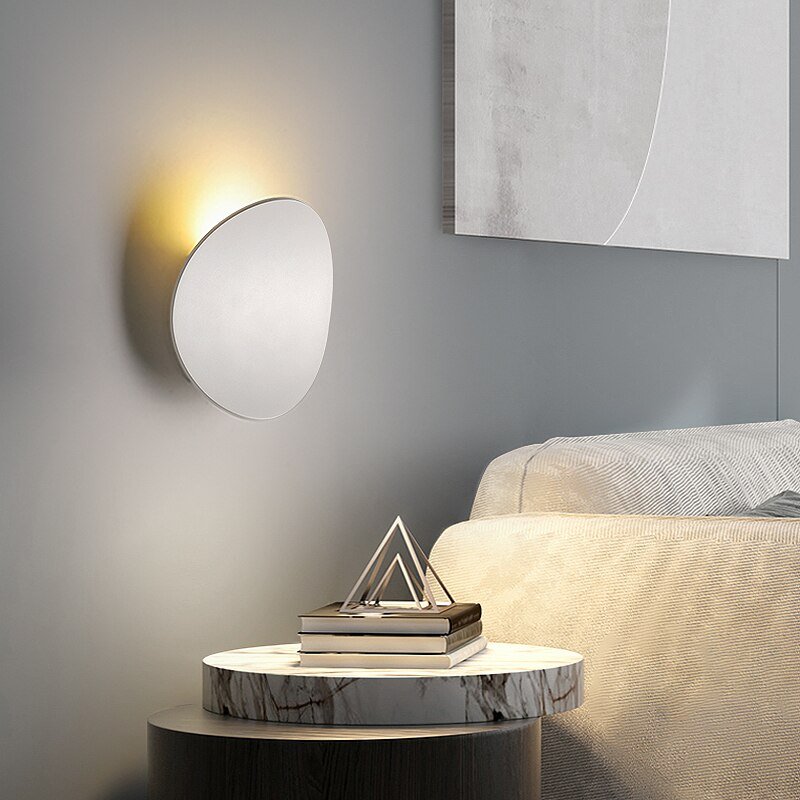 Modern Led Wall Lamps Creative Shape Bedside Reading Light Bedroom Closet Bedroom Sofa Background Wall Decorative Luminary 1